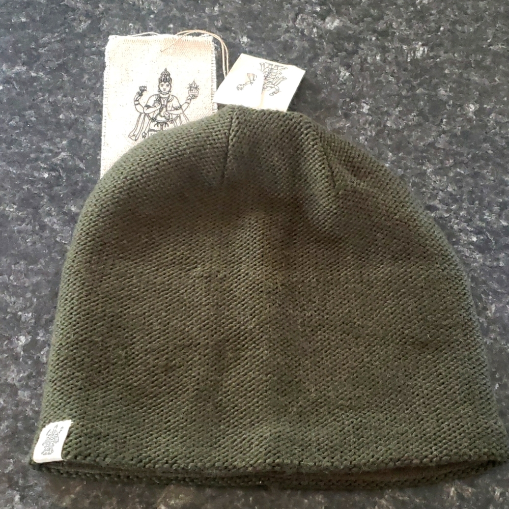 Nirvanna "Johnny" Depp Slouch Unisex Olive Beanie